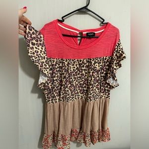 Boutique top! Size small, oversized! Only worn a couple of times